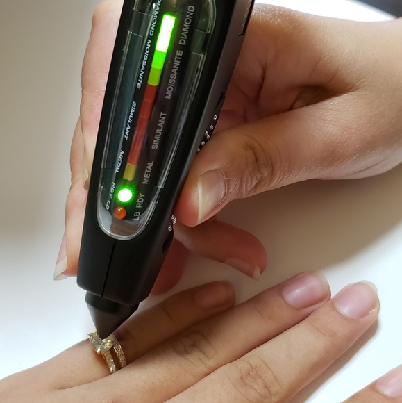 Natural Diamond Ring set 14k - Picture 5 of 16